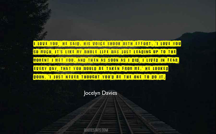 Jocelyn Davies Quotes #1060090