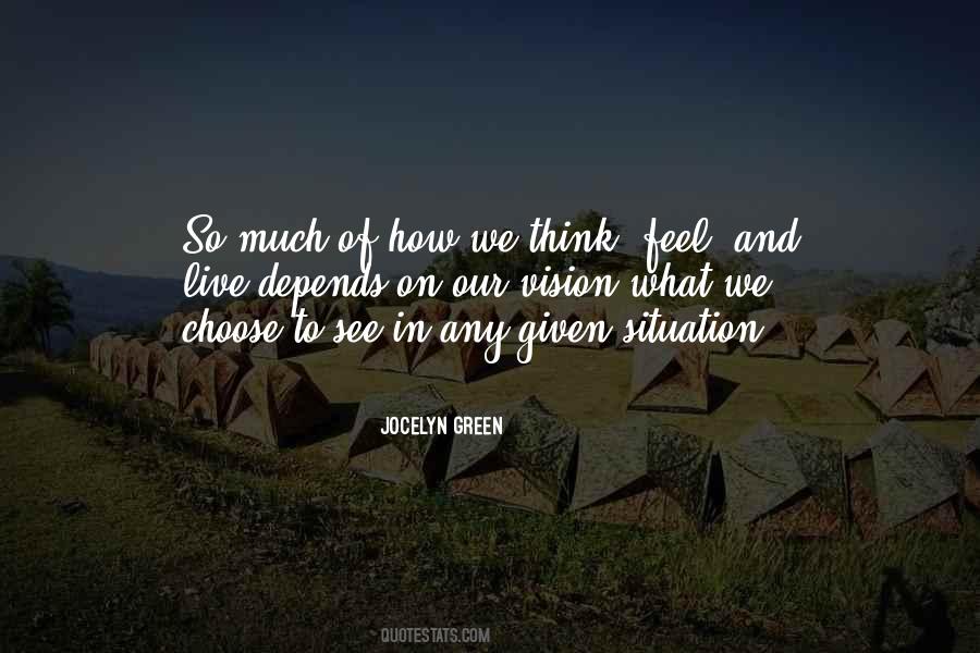 Jocelyn Green Quotes #200659