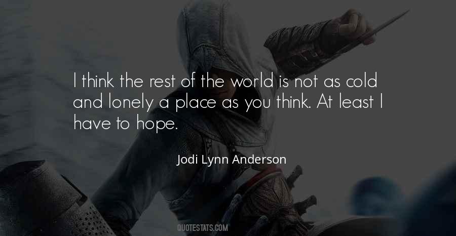 Jodi Lynn Anderson Quotes #672753
