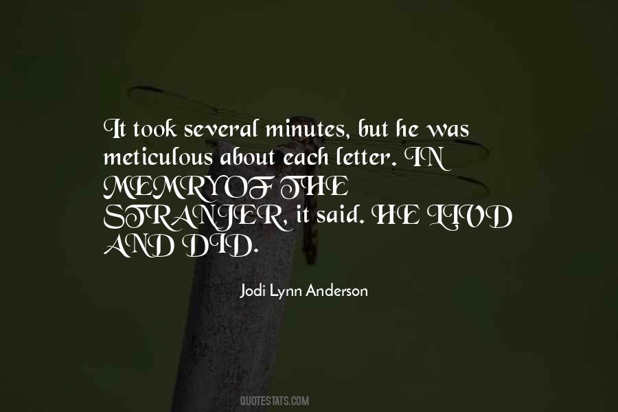 Jodi Lynn Anderson Quotes #686731