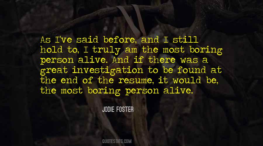 Jodie Foster Quotes #171247