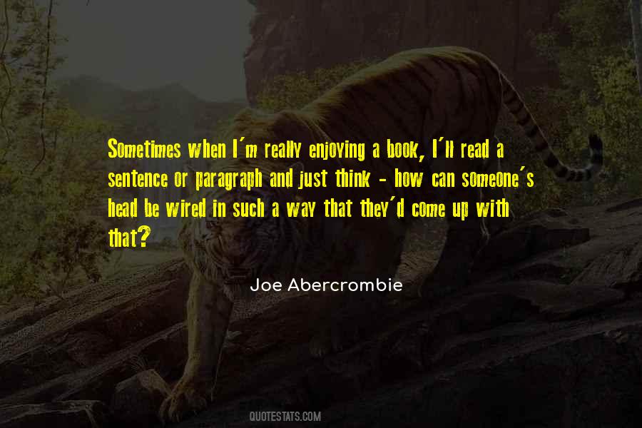 Joe Abercrombie Quotes #1071921