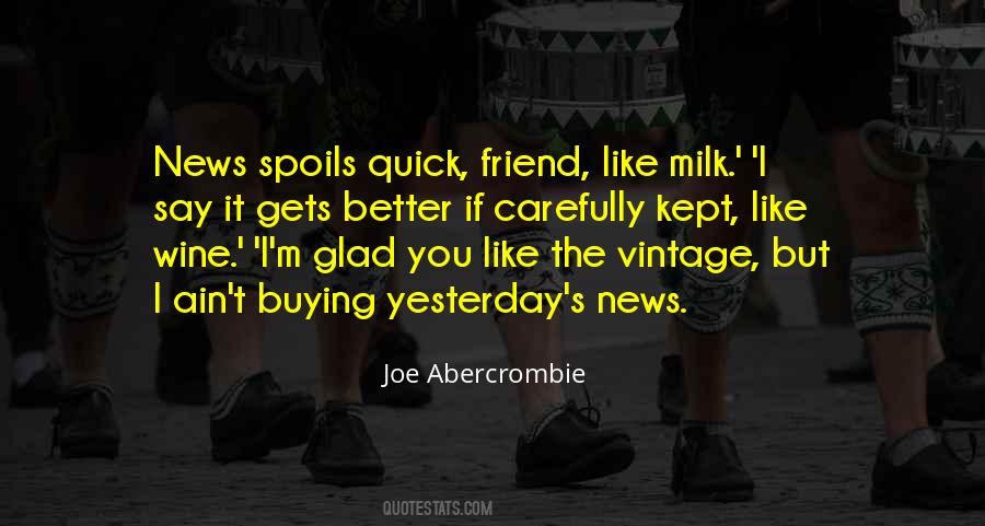Joe Abercrombie Quotes #1328011