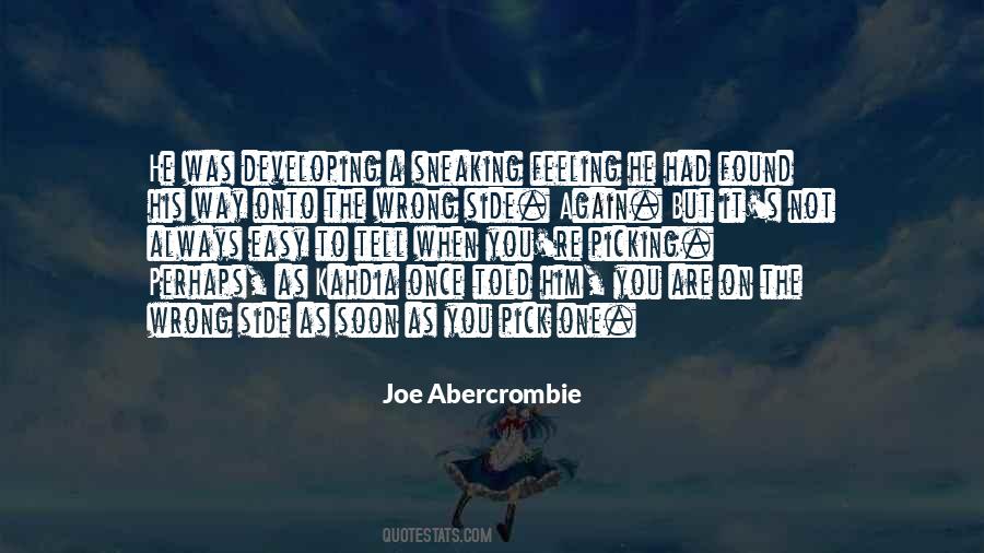 Joe Abercrombie Quotes #1743134
