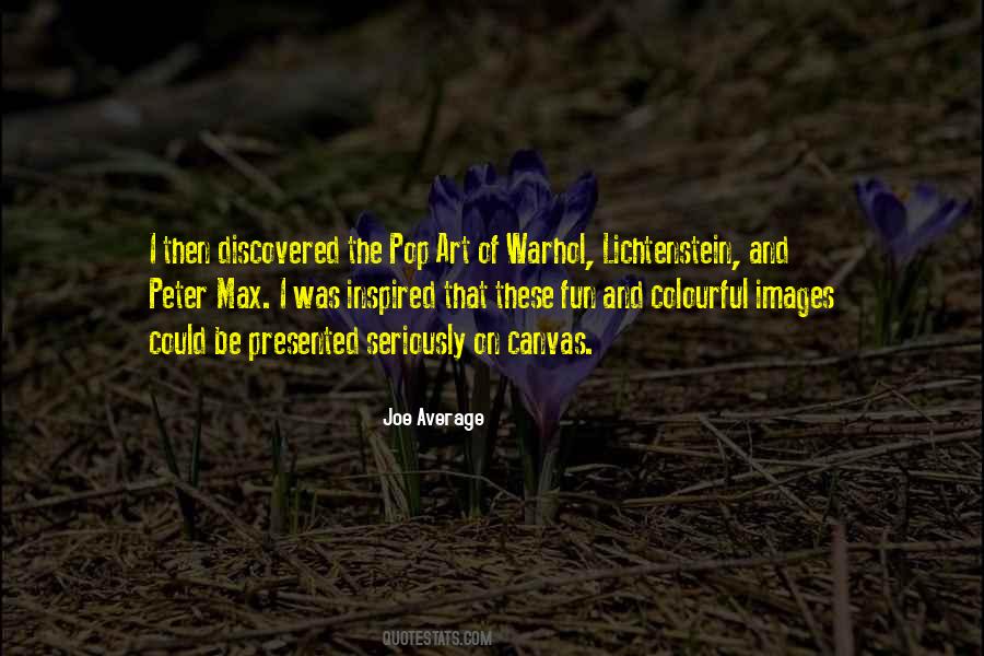 Joe Average Quotes #1336770