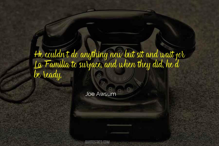 Joe Awsum Quotes #88313