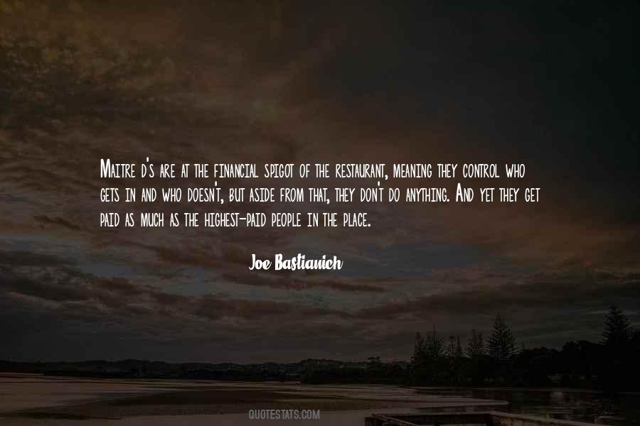 Joe Bastianich Quotes #142509