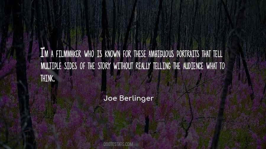 Joe Berlinger Quotes #1747556