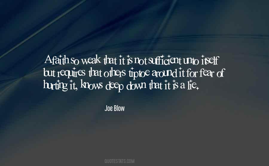 Joe Blow Quotes #1173991