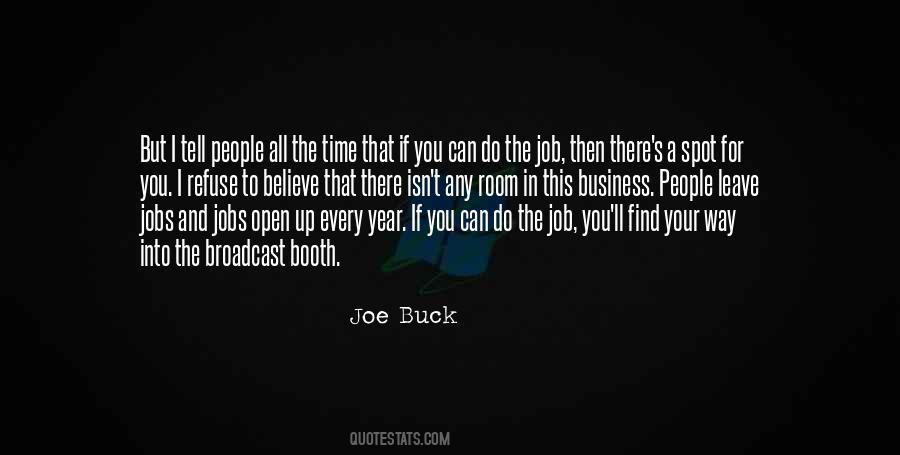 Joe Buck Quotes #1104886