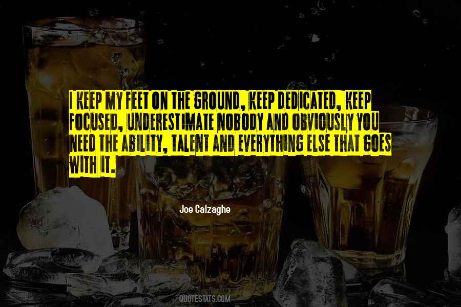 Joe Calzaghe Quotes #1684900