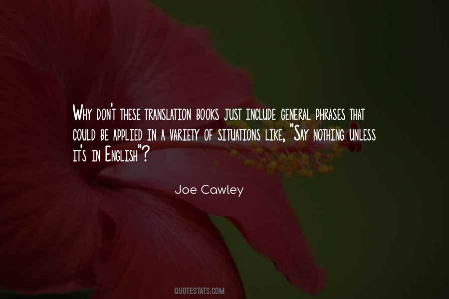 Joe Cawley Quotes #1328494