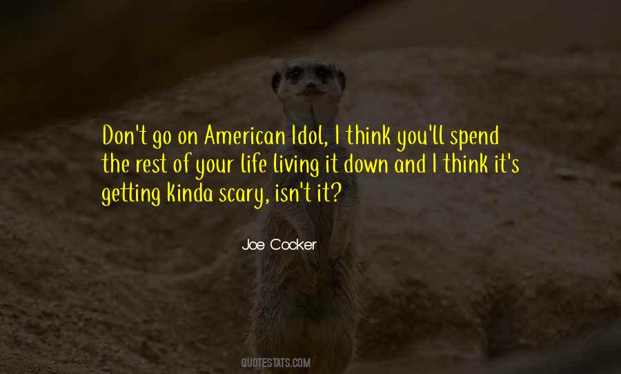 Joe Cocker Quotes #127817