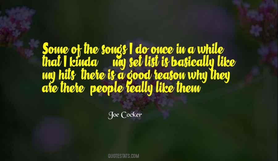 Joe Cocker Quotes #1308877