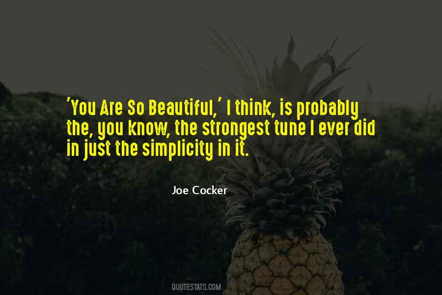 Joe Cocker Quotes #402211