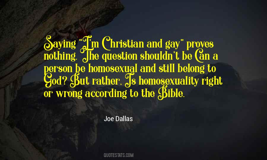 Joe Dallas Quotes #405824