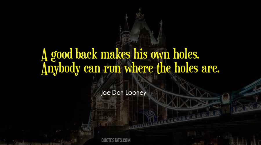 Joe Don Looney Quotes #207700