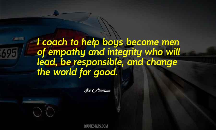 Joe Ehrmann Quotes #1799276