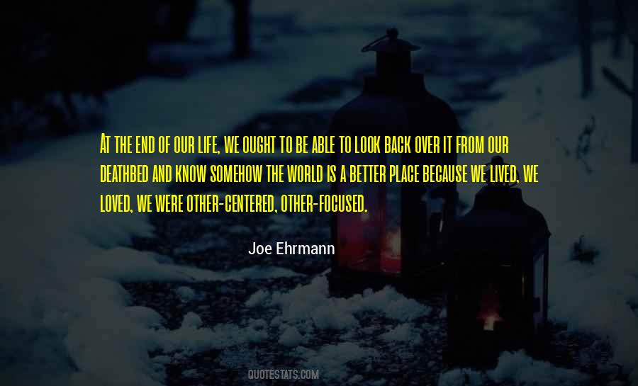 Joe Ehrmann Quotes #317236