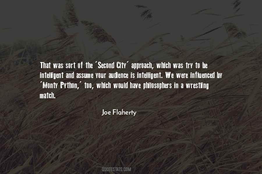 Joe Flaherty Quotes #636413