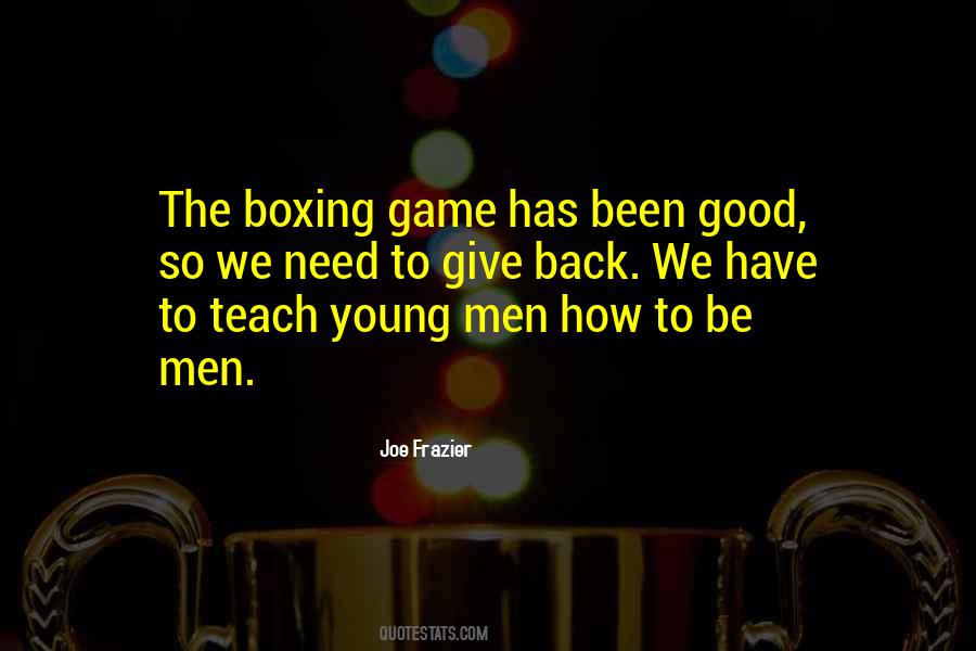 Joe Frazier Quotes #728196