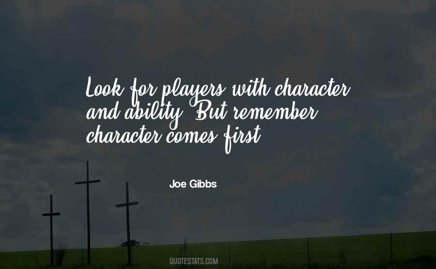 Joe Gibbs Quotes #1537956