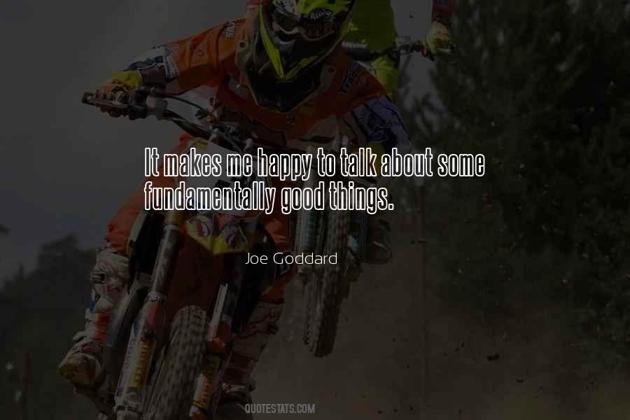 Joe Goddard Quotes #691298