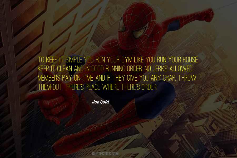 Joe Gold Quotes #750114