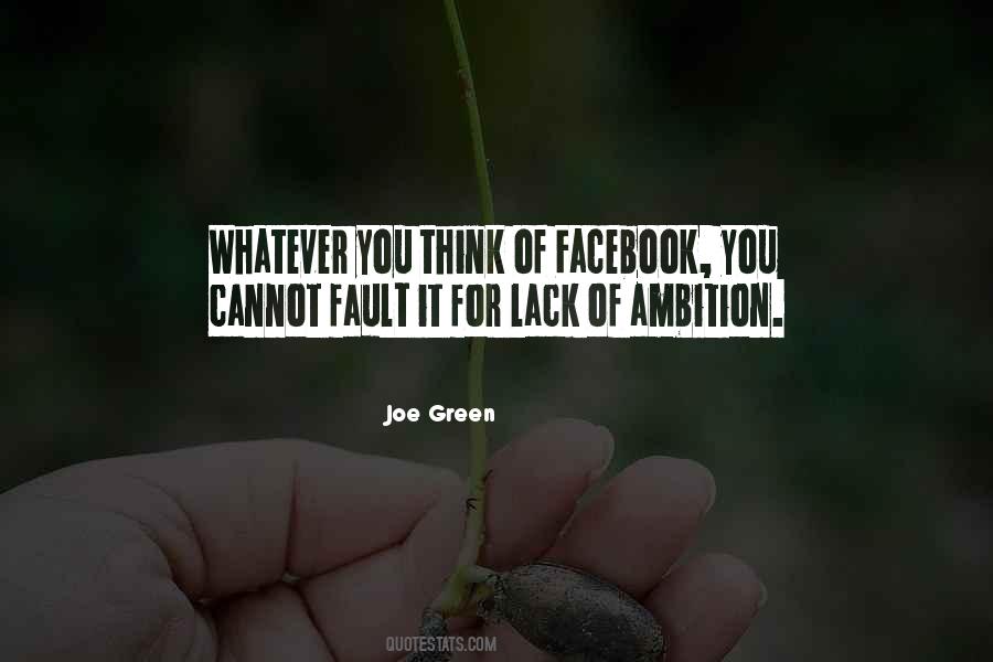 Joe Green Quotes #299416