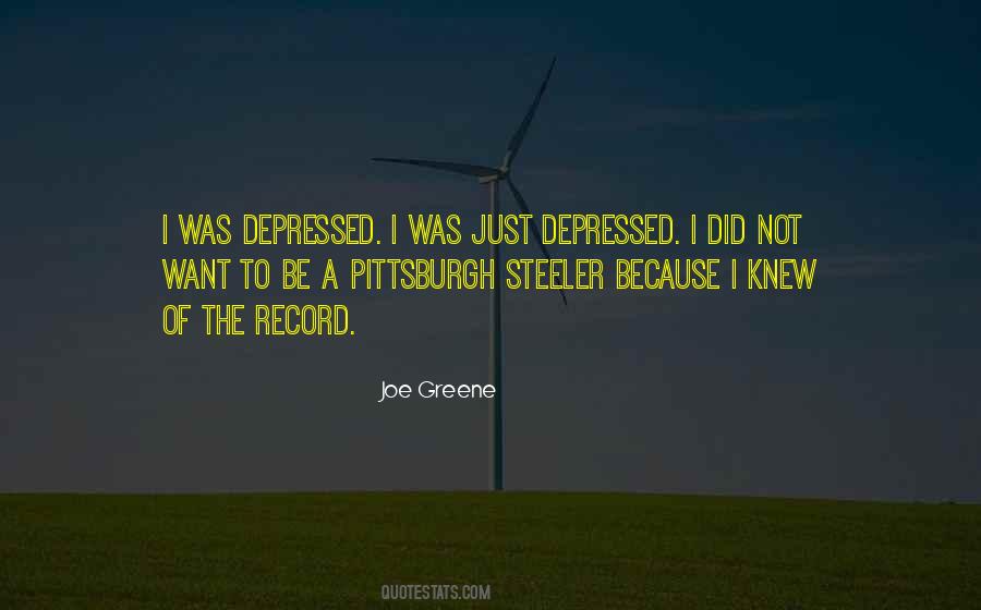 Joe Greene Quotes #1243384