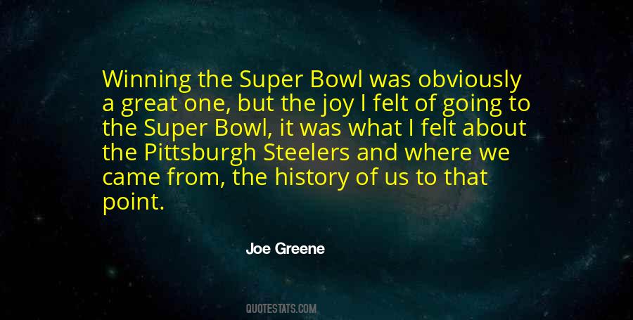 Joe Greene Quotes #435546