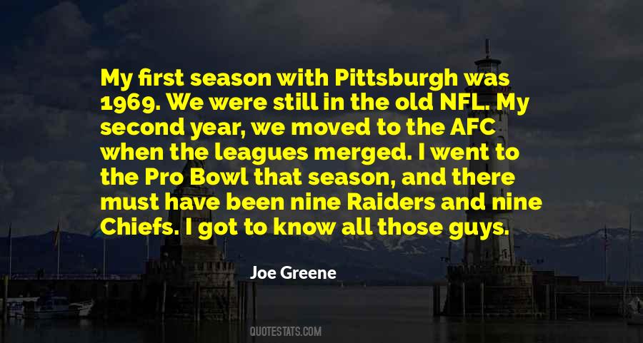 Joe Greene Quotes #618716