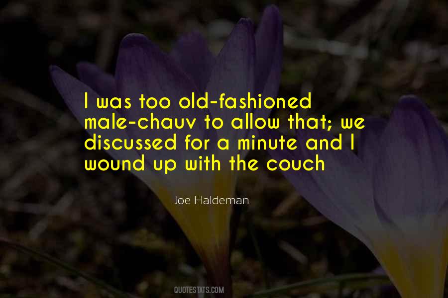 Joe Haldeman Quotes #1096926