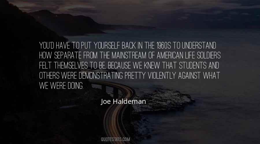 Joe Haldeman Quotes #1758359
