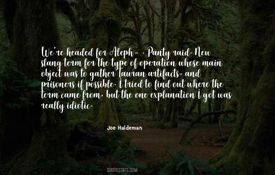 Joe Haldeman Quotes #413505