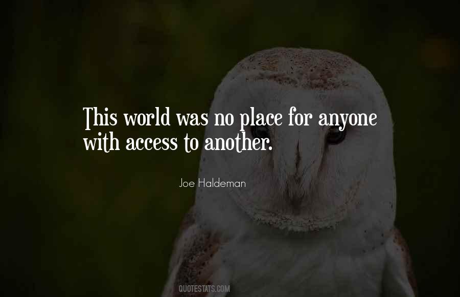 Joe Haldeman Quotes #643943