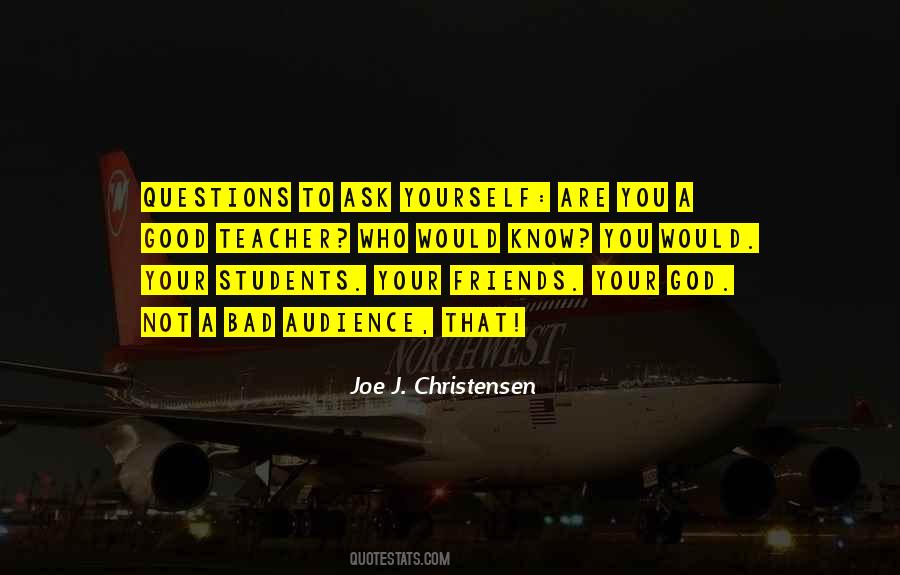 Joe J. Christensen Quotes #946650