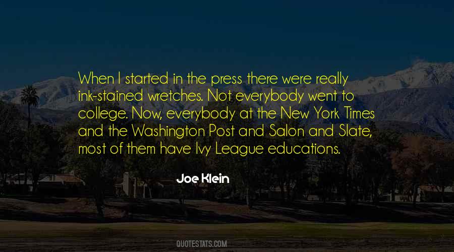 Joe Klein Quotes #1004840