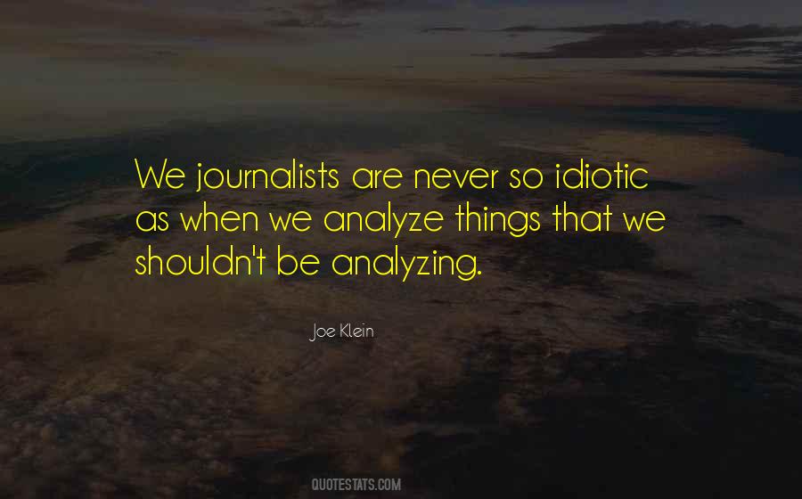Joe Klein Quotes #1107156