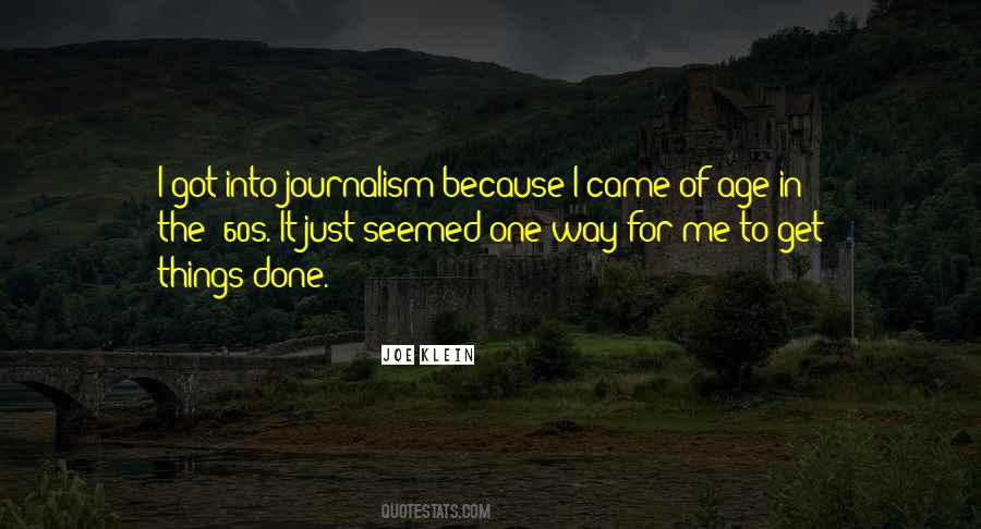 Joe Klein Quotes #1134516