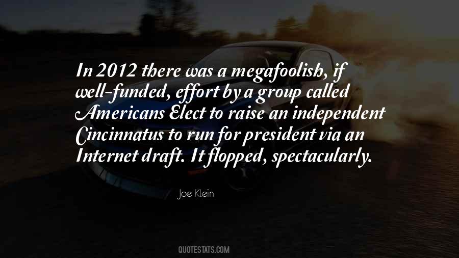 Joe Klein Quotes #1188027