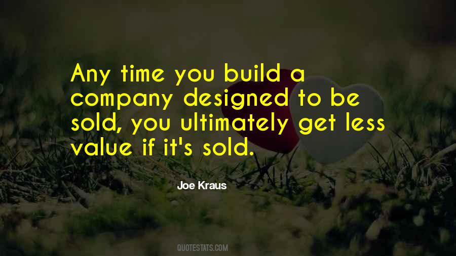 Joe Kraus Quotes #1861656