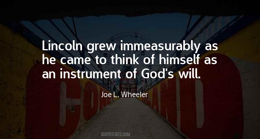 Joe L. Wheeler Quotes #1027958