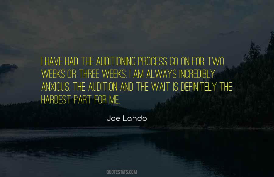Joe Lando Quotes #1157390
