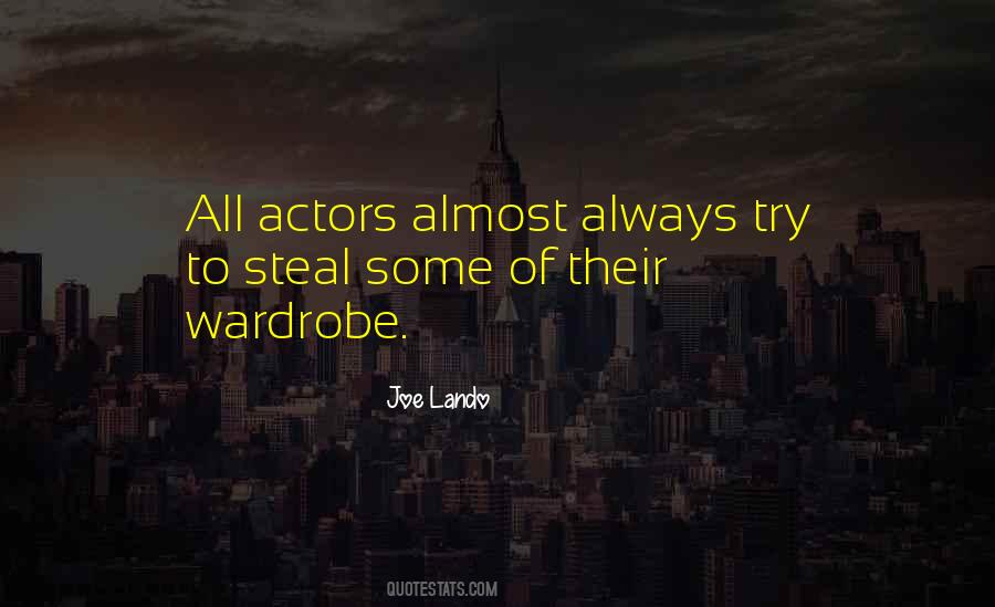 Joe Lando Quotes #1455190