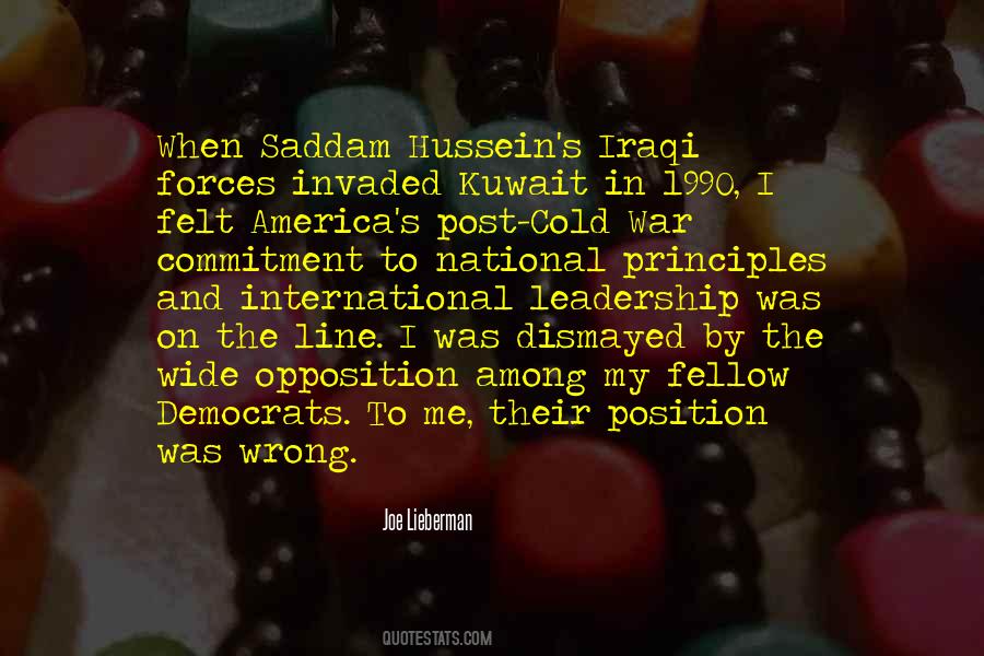 Joe Lieberman Quotes #439619