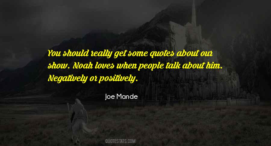 Joe Mande Quotes #1128797