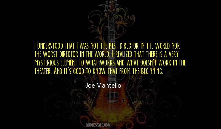 Joe Mantello Quotes #1214061