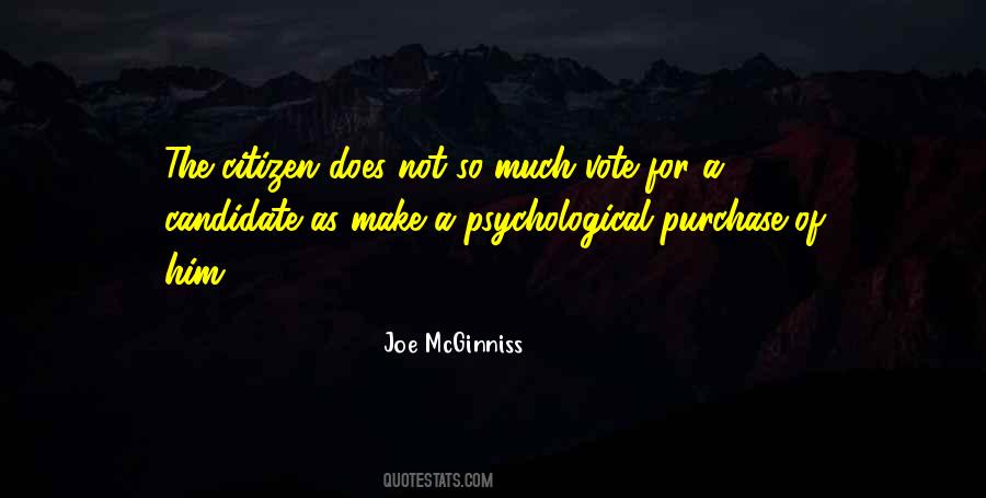 Joe McGinniss Quotes #1056015