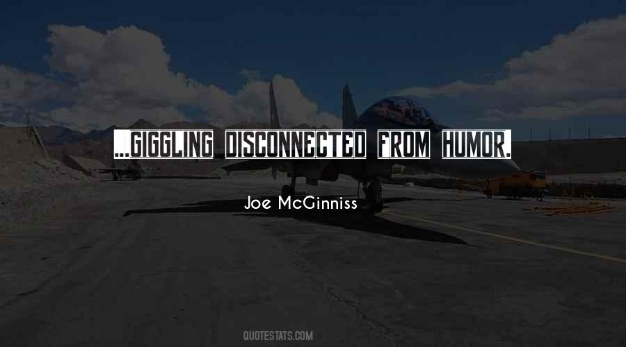 Joe McGinniss Quotes #1141446